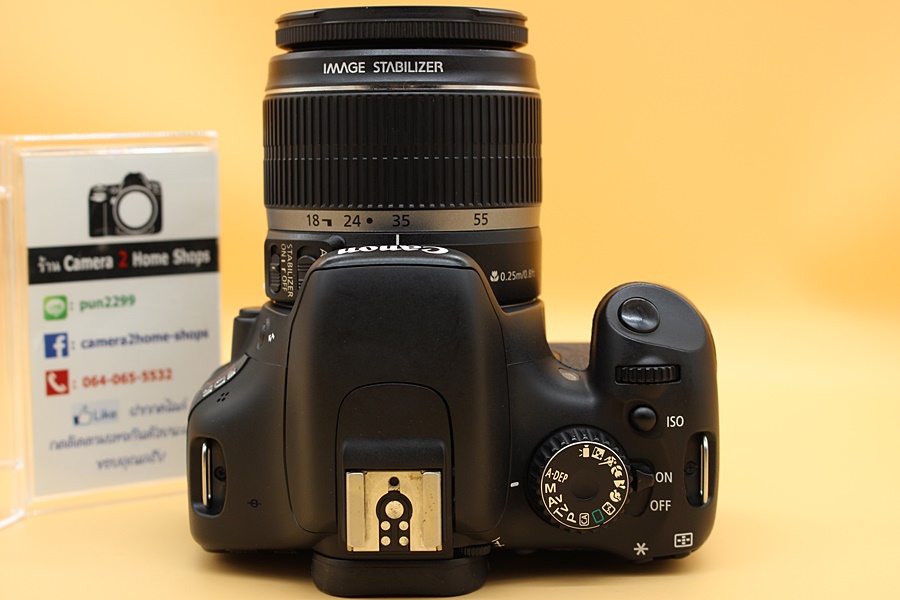ขาย Canon EOS Kiss X 4(EOS 550D) + Lens 18-55mm IS สภาพสวย เมนูอังกฤษ ชัตเตอร์ 9,617รูป ใช้งานน้อย อุปกรณ์พร้อมกระเป๋า  อุปกรณ์และรายละเอียดของสินค้า 1.Bod